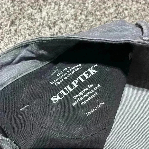 Athleta Jeans Women 6 Grey Sculptek Skinny Mid Rise Stretch Denim Lightweight - Picture 10 of 11